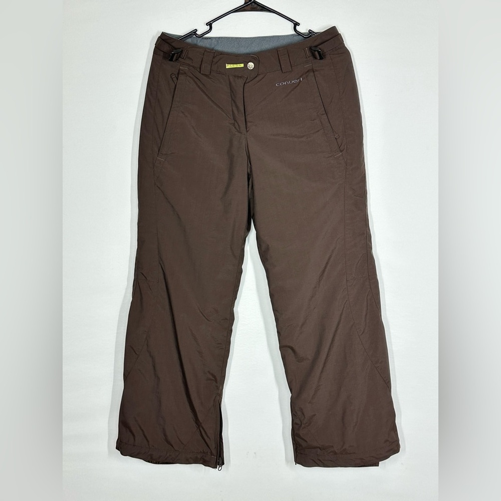 #2697 Columbia Youth Convert Ski Snowboard Snow Pants Size 14/16 Brown